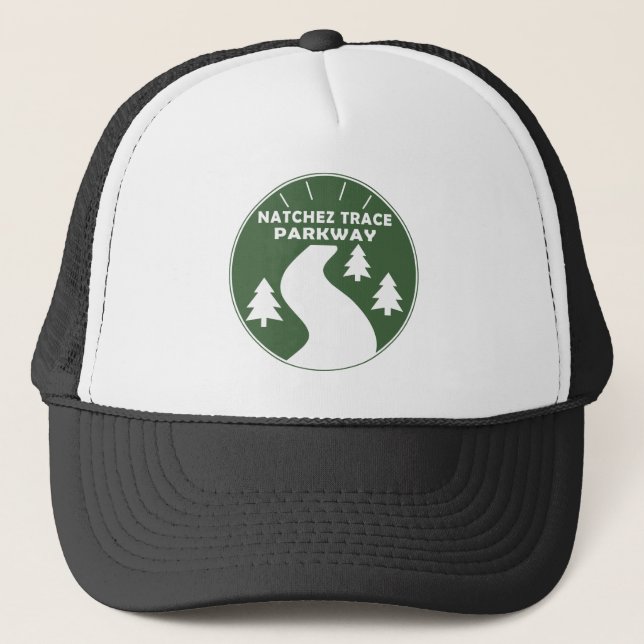 Gorra De Camionero Natchez Trace Parkway (Anverso)
