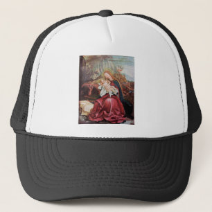 GORRA DE CAMIONERO NATIVIDAD CON ÁNGELES - MAGIA DE NAVIDADES