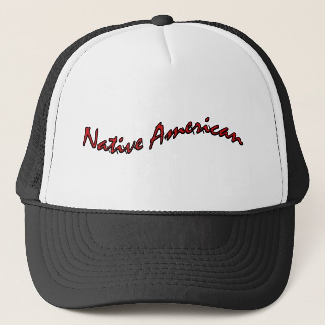 Gorra De Camionero nativo americano (Anverso)