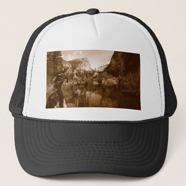 Gorra De Camionero nativo americano (Anverso)