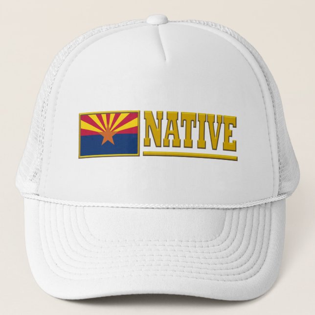 Gorra De Camionero Nativo de Arizona (Anverso)