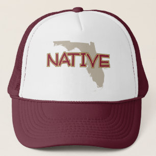Gorra De Camionero NATURAL de la Florida
