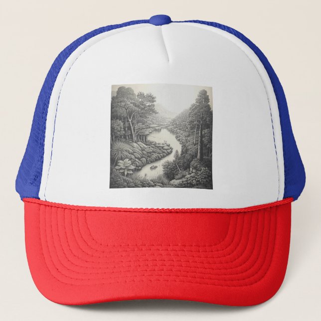Gorra De Camionero Naturaleza 16 (Anverso)