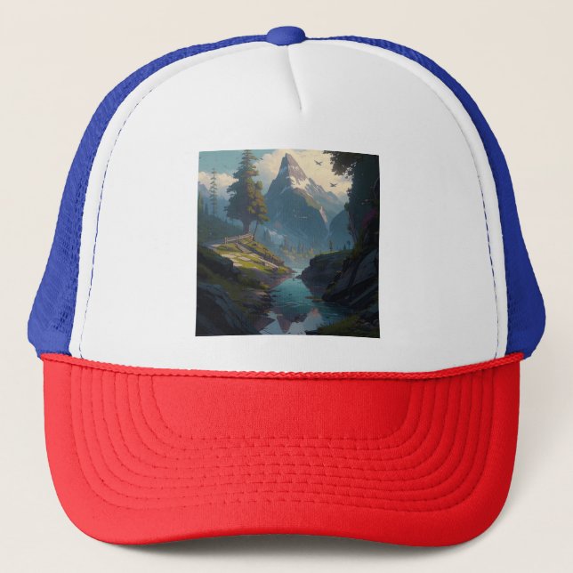 Gorra De Camionero Naturaleza 20 (Anverso)