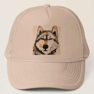 Gorra De Camionero Naturaleza del lobo
