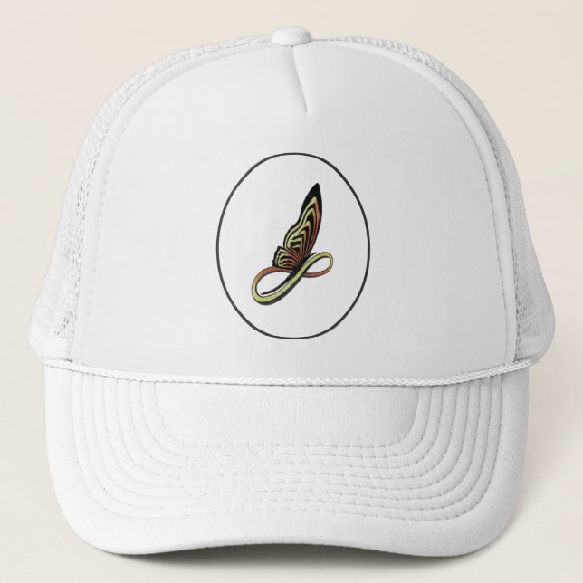 Gorra De Camionero nature’s ETERNAL BUTTERFLY Trucker Hat  (Anverso)