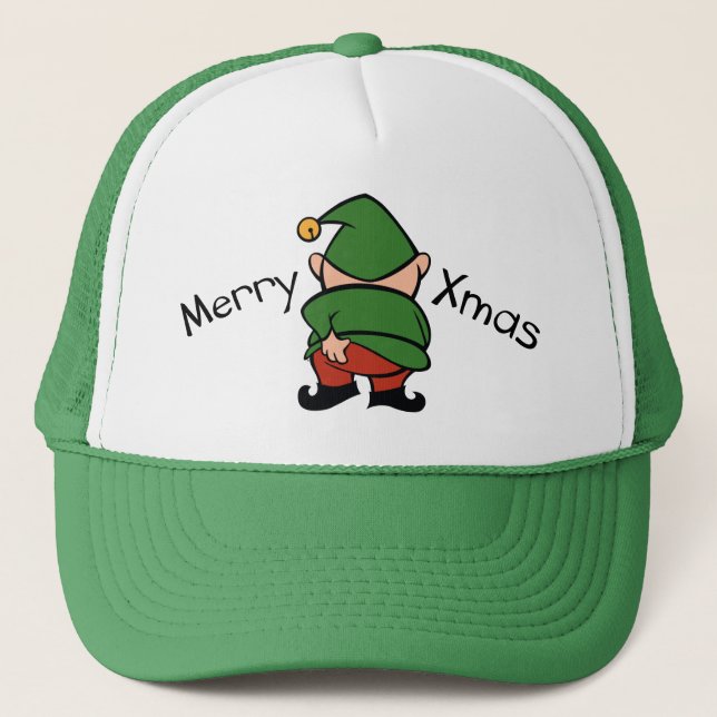 Gorra De Camionero Naughty Elves Itch Trucker Hat (Anverso)