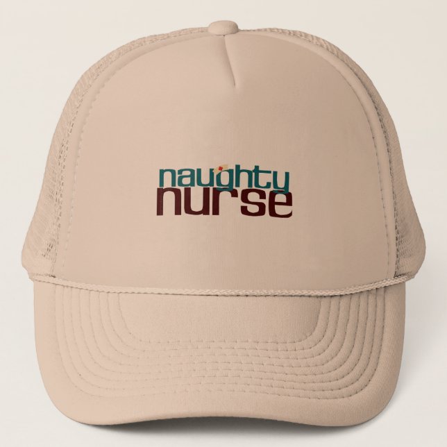 Gorra De Camionero Naughty Nurse (Anverso)