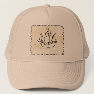 Gorra De Camionero Nave de pirata