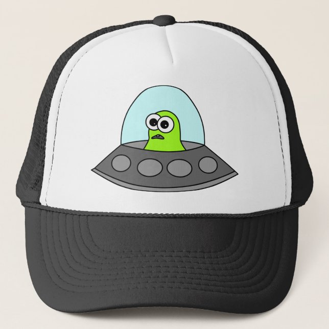 Gorra De Camionero Nave espacial extranjera (Anverso)