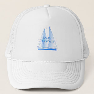 Gorra De Camionero Navegador náutico costero de Kauai