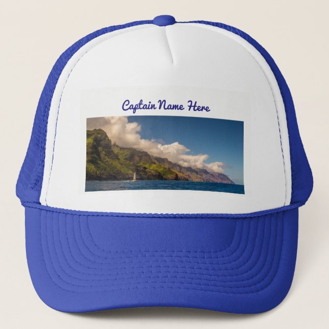 Gorra De Camionero Navegar Por La Costa (Anverso)