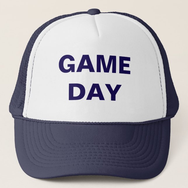 Gorra De Camionero Navía por el Día del Juego (Anverso)