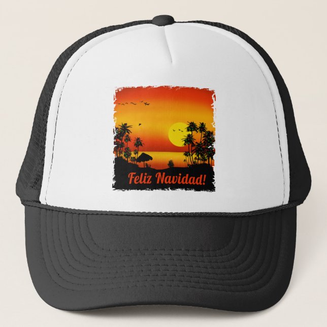 Gorra De Camionero navidad (Anverso)