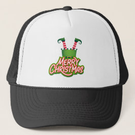 Gorra De Camionero Navidad de los Elfos