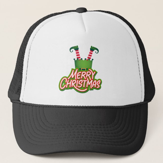 Gorra De Camionero Navidad de los Elfos (Anverso)