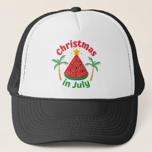 GORRA DE CAMIONERO NAVIDAD EN JULIO