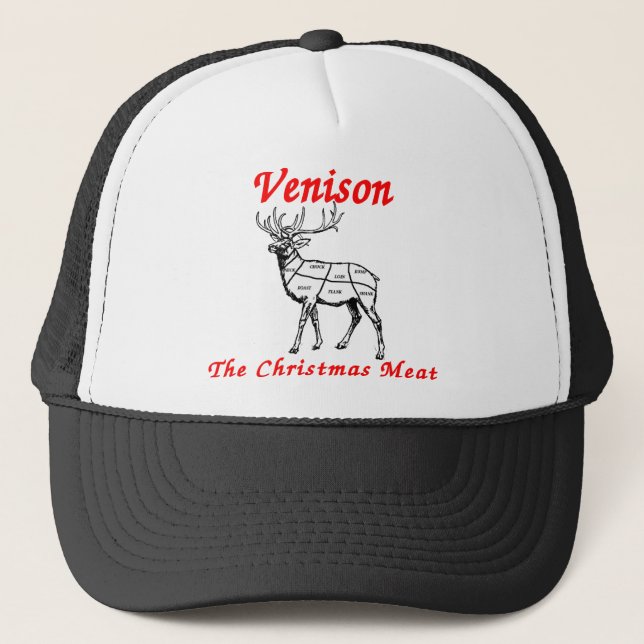 Gorra De Camionero Navidad Meat.png del reno (Anverso)
