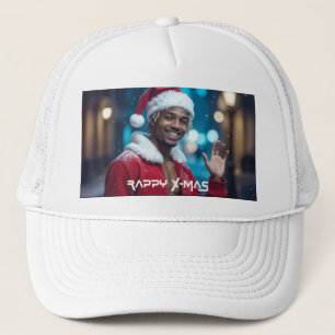 GORRA DE CAMIONERO NAVIDAD RAPPY