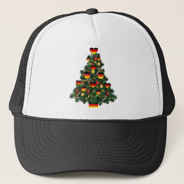 Gorra De Camionero Navidades alemanes festejan alemanes de Alemania (Anverso)