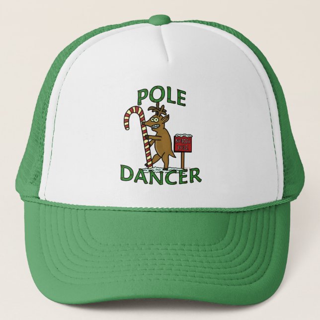Gorra De Camionero Navidades bailarines renos Pun (Anverso)