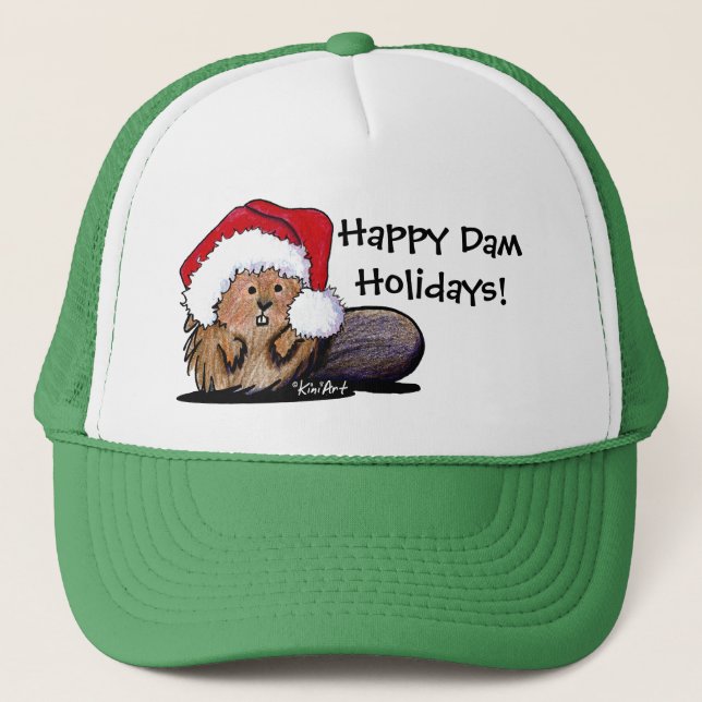 Gorra De Camionero Navidades Beaver Cap (Anverso)