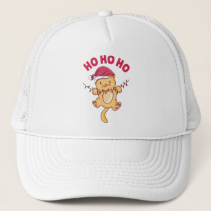 Gorra De Camionero Navidades Cat Ho Ho Ho Ho