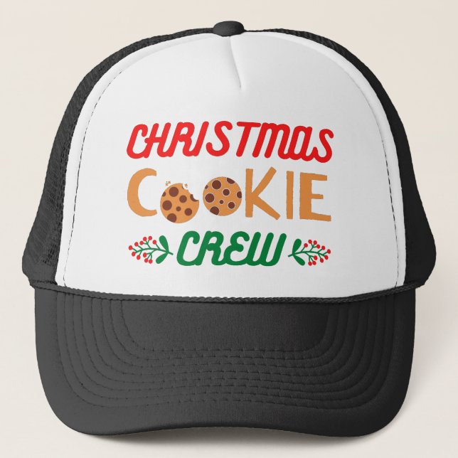 Gorra De Camionero Navidades Cookie Crew (Anverso)