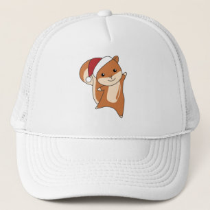 Gorra De Camionero Navidades de ardilla Animales de Invierno