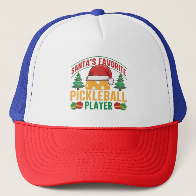 Gorra De Camionero Navidades de baloncesto (Anverso)