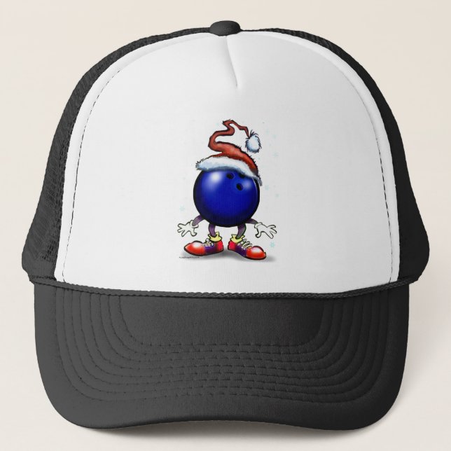 Gorra De Camionero Navidades de boliche (Anverso)