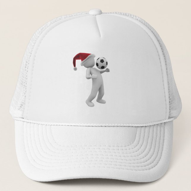 Gorra De Camionero navidades de fútbol (Anverso)