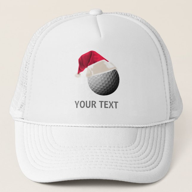 Gorra De Camionero navidades de golf (Anverso)
