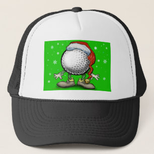 Gorra De Camionero Navidades de golf