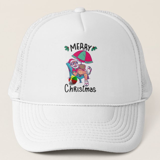 Gorra De Camionero Navidades de julio (Anverso)
