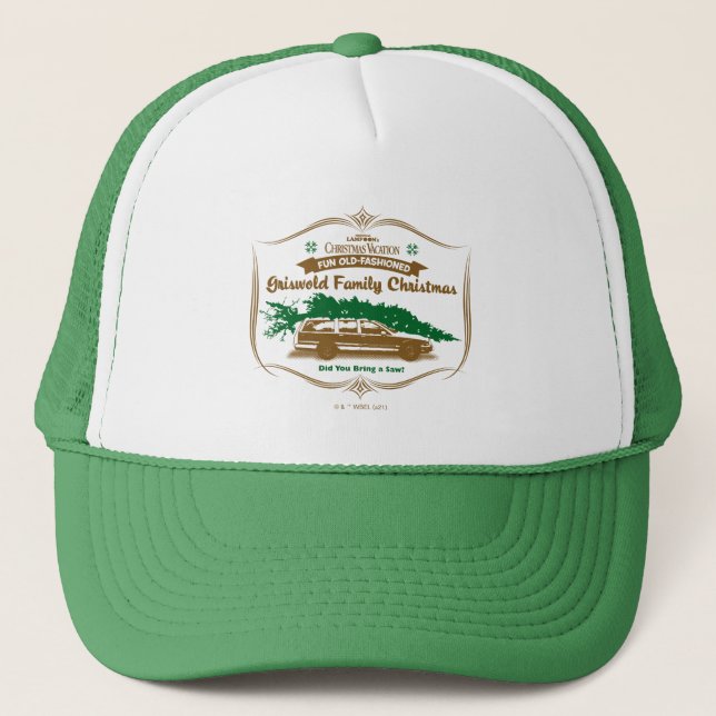 Gorra De Camionero Navidades de la familia Griswold divertidos y anti (Anverso)