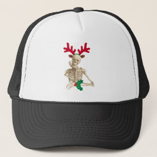 Gorra De Camionero navidades de la pesadilla del esqueleto