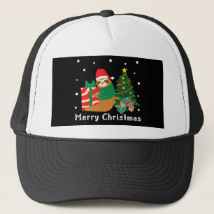 Gorra De Camionero Navidades de Merry Christmas Sloth