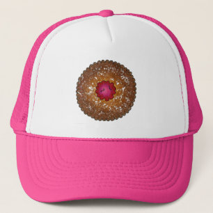 Gorra De Camionero Navidades de Raspberry Linzer Torte Cookie Baking