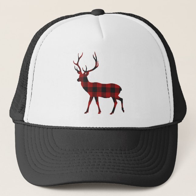 Gorra De Camionero Navidades de renos (Anverso)