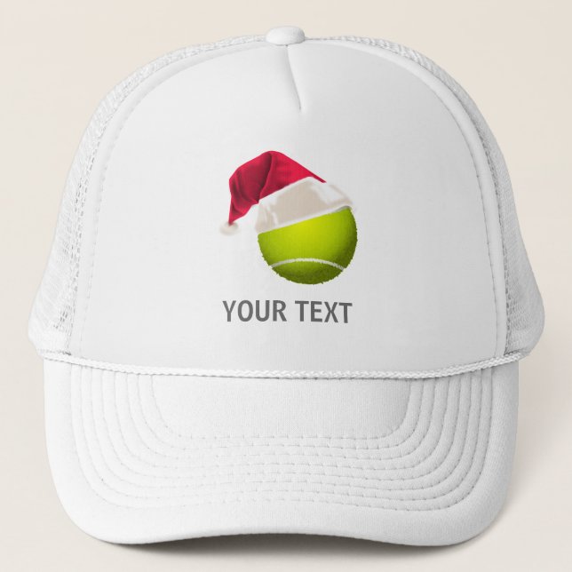Gorra De Camionero Navidades de Tennis Ball Santa Hat (Anverso)