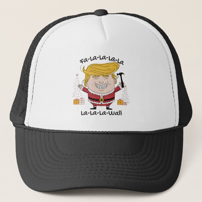 Gorra De Camionero Navidades de Trump (Anverso)