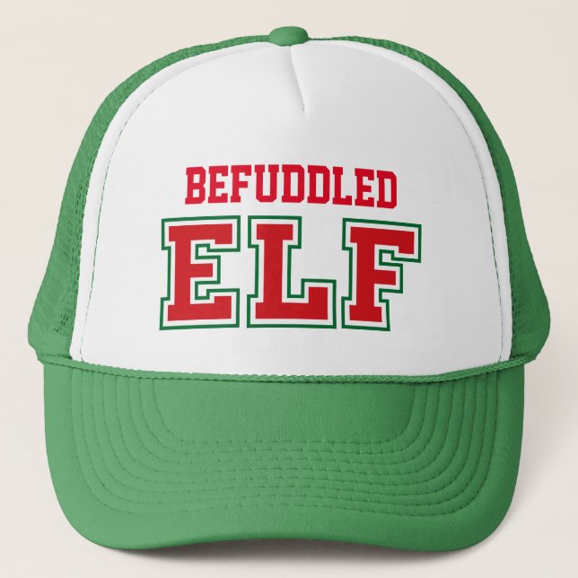Gorra De Camionero Navidades del ELF (Anverso)