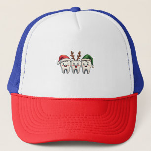 Gorra De Camionero Navidades dentales Santa Floss Xmas Tree