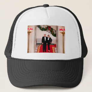 Gorra De Camionero Navidades detienen al presidente Donald Trump y Me