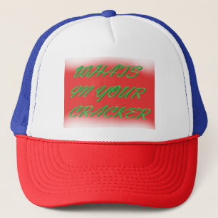 Gorra De Camionero Navidades diseño rojo blanco y verde divertido