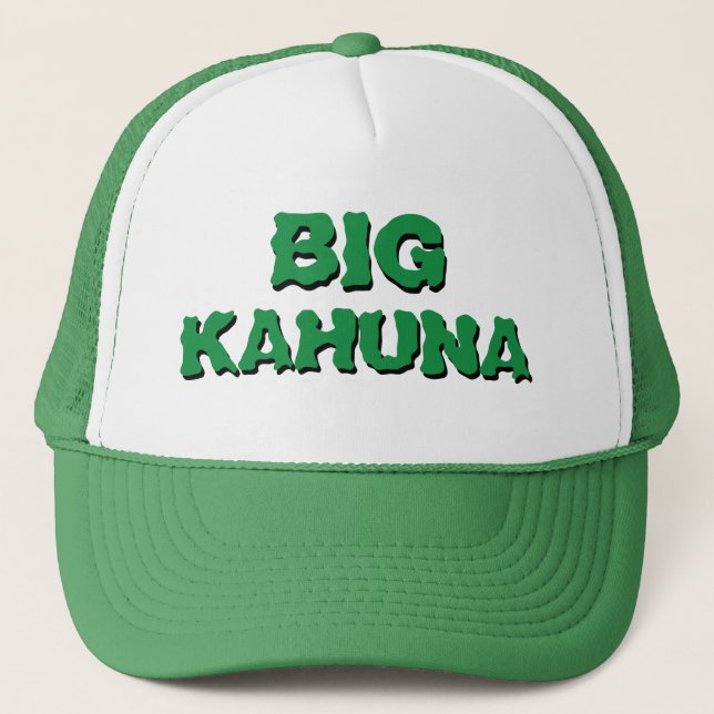 Gorra De Camionero Navidades divertidos dan ideas a papá BIG KAHUNA (Anverso)