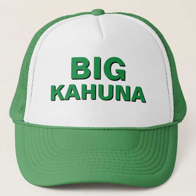 Gorra De Camionero Navidades divertidos dan ideas a papá BIG KAHUNA (Anverso)