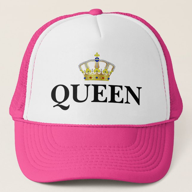 Gorra De Camionero Navidades divertidos dan ideas para Mamá QUEEN (Anverso)