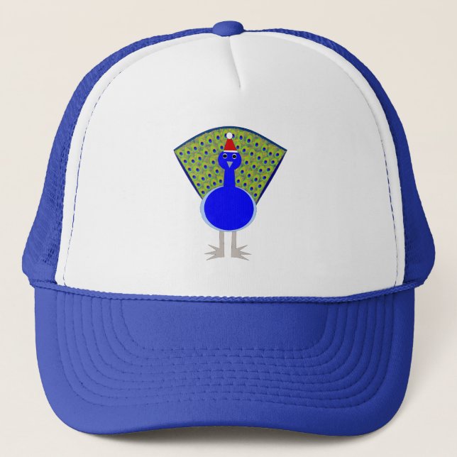 Gorra De Camionero Navidades divertidos Peacock (Anverso)